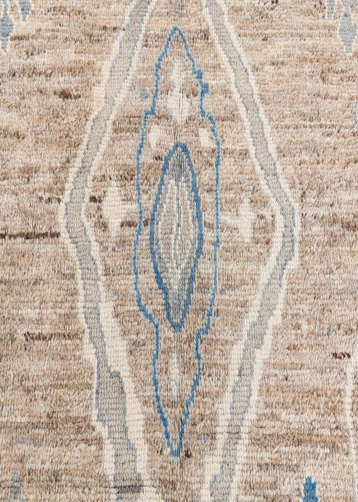 7' 5 x 10' 2 Hand Knotted Moroccan Wool Rug