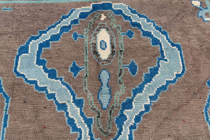 7' 10 x 10' 3 Hand Knotted Moroccan Wool Rug