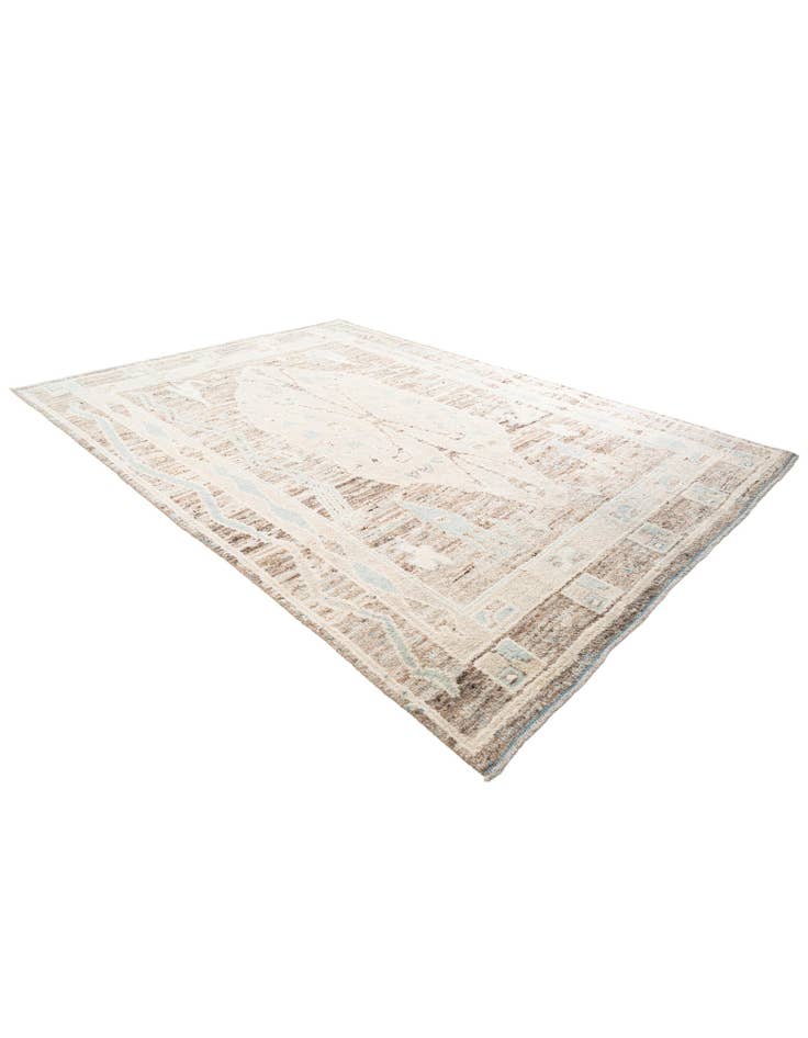 Detail image of 8' 5 x 12'  Hand Knotted Moroccan Wool Rug