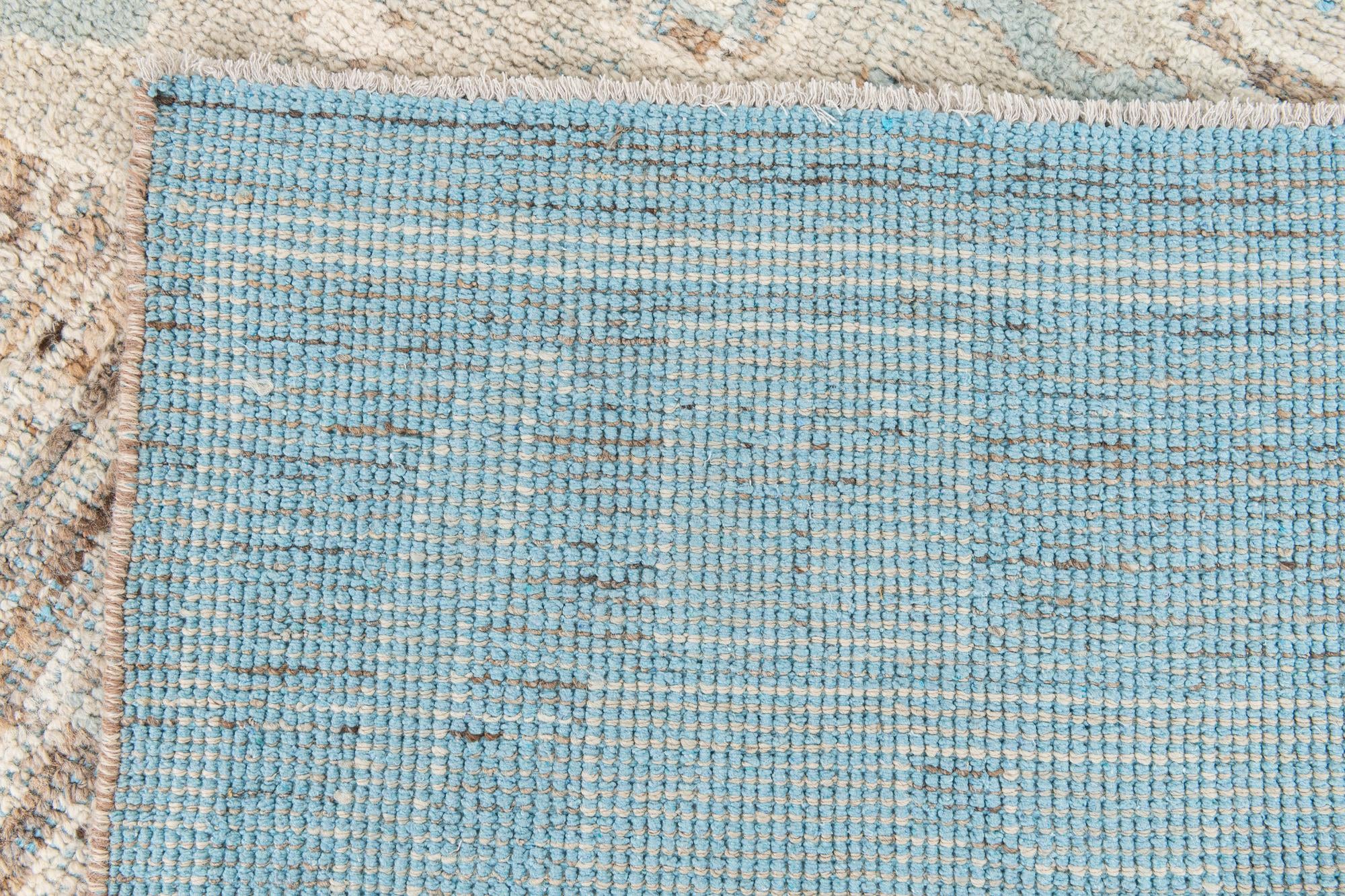 8' 5 x 12' Hand Knotted Moroccan Wool Rug