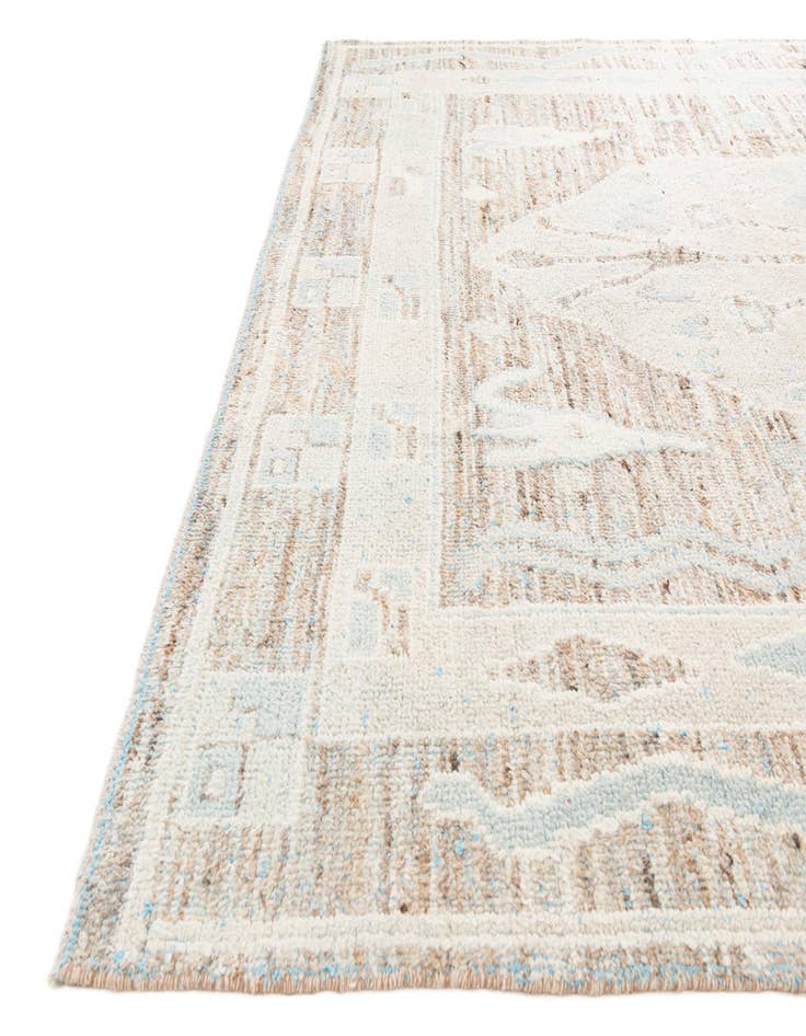 Detail image of 8' 5 x 12'  Hand Knotted Moroccan Wool Rug