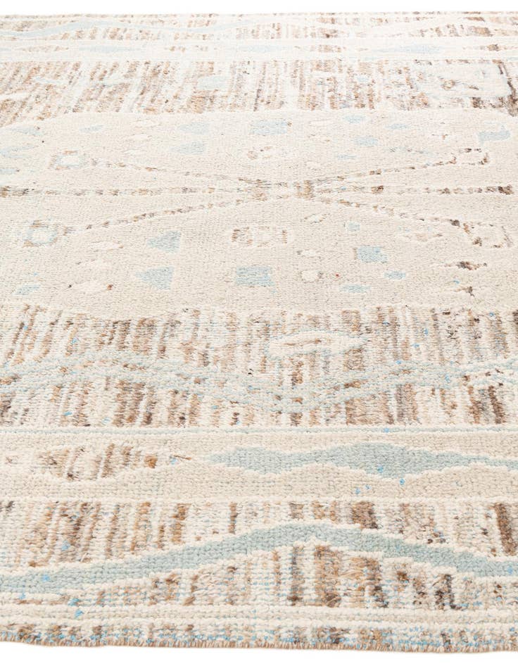 Detail image of 8' 5 x 12'  Hand Knotted Moroccan Wool Rug