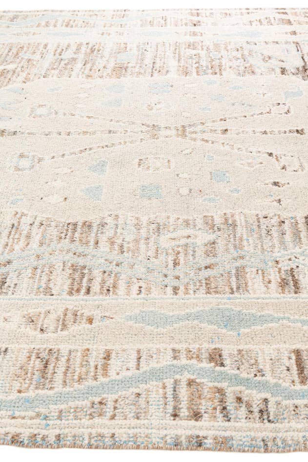 Detail image of 8' 5 x 12' Hand Knotted Moroccan Wool Rug