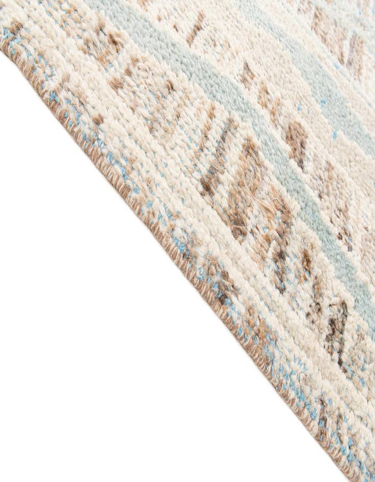 Detail image of 8' 5 x 12'  Hand Knotted Moroccan Wool Rug