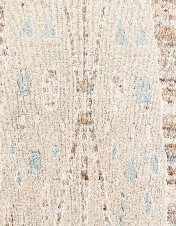 Detail image of 8' 5 x 12'  Hand Knotted Moroccan Wool Rug