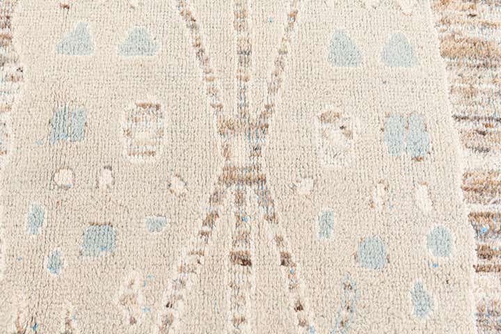 8' 5 x 12' Hand Knotted Moroccan Wool Rug