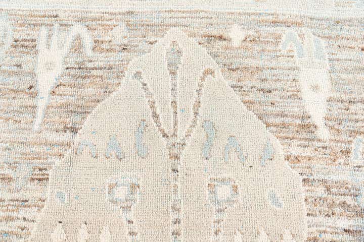 8' 5 x 12' Hand Knotted Moroccan Wool Rug