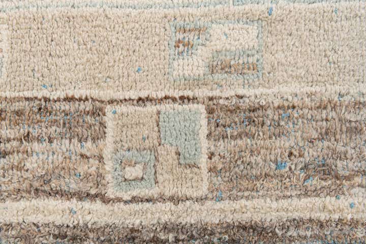8' 5 x 12' Hand Knotted Moroccan Wool Rug