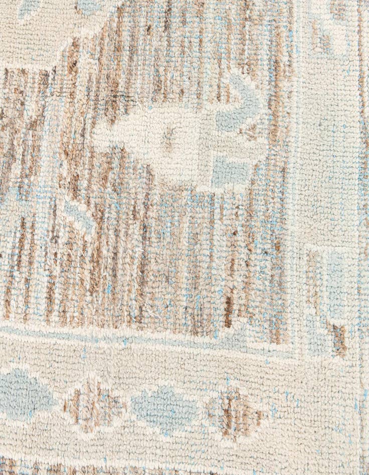 Detail image of 8' 5 x 12'  Hand Knotted Moroccan Wool Rug