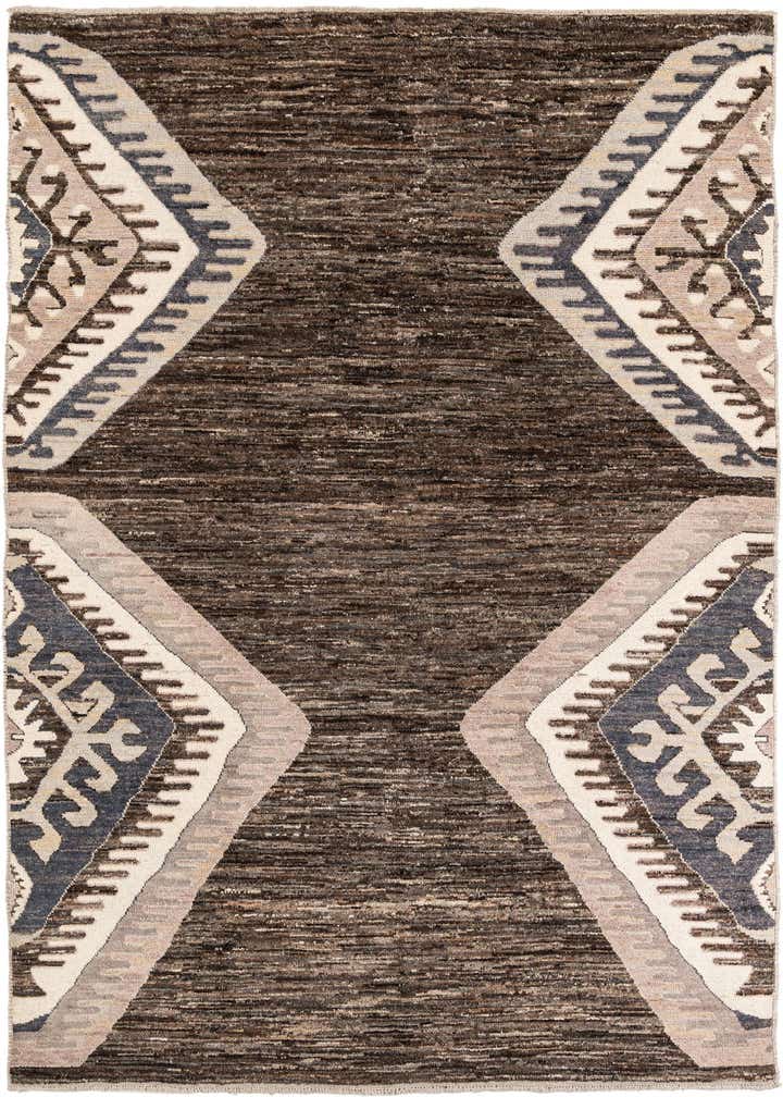 9' 1 x 11' 10 Hand Knotted Moroccan Wool Rug