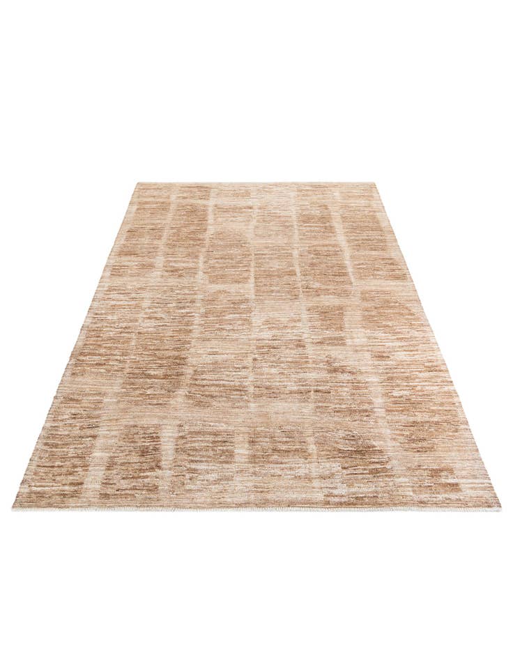 Detail image of 9' 7 x 12' 1  Hand Knotted Moroccan Wool Rug