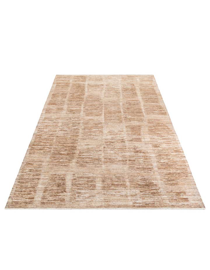 9' 7 x 12' 1 Hand Knotted Moroccan Wool Rug