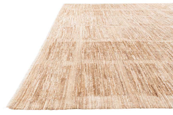 9' 7 x 12' 1 Hand Knotted Moroccan Wool Rug
