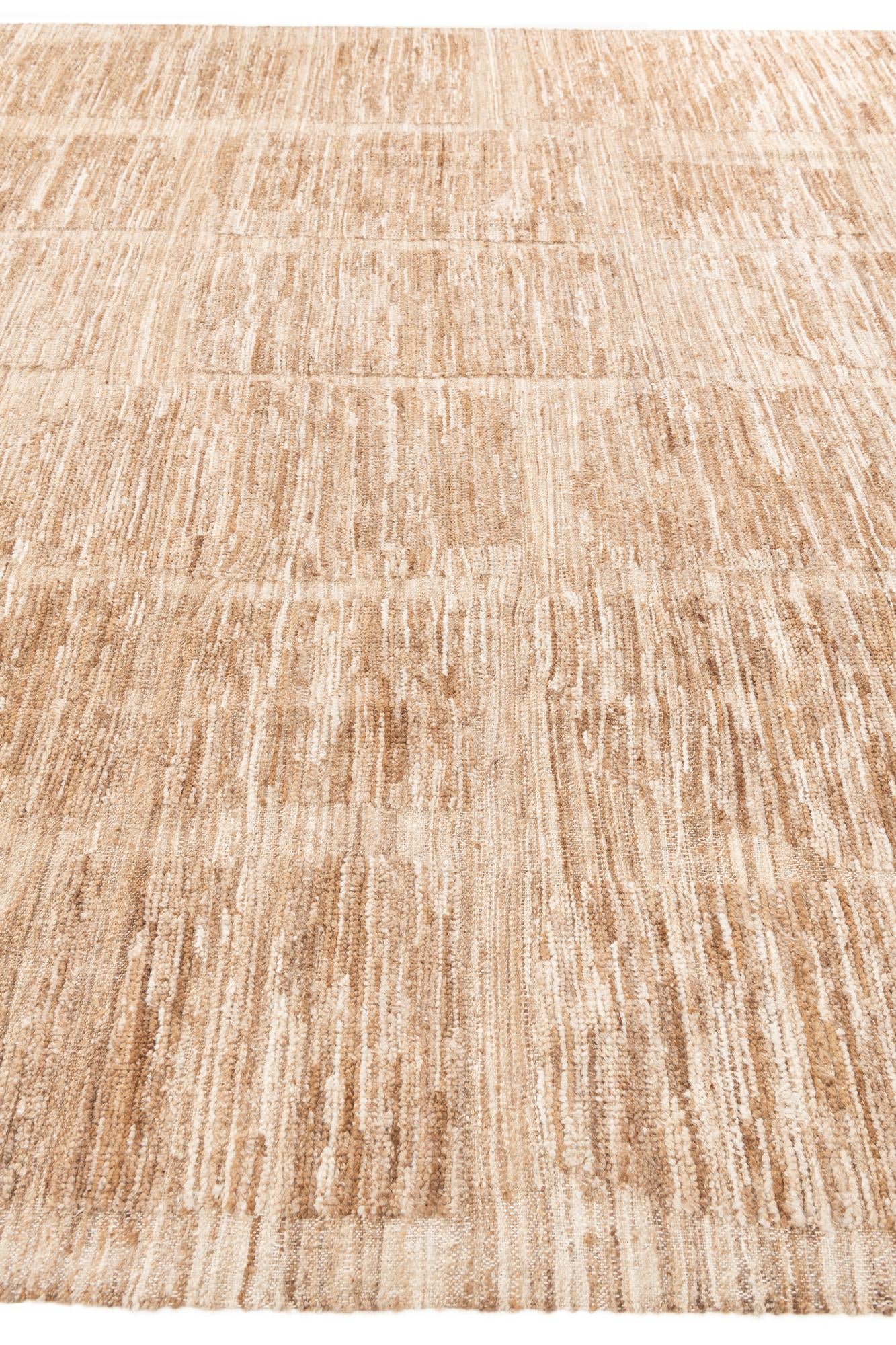9' 7 x 12' 1 Hand Knotted Moroccan Wool Rug