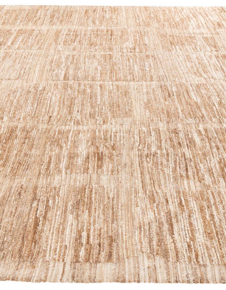 Detail image of 9' 7 x 12' 1  Hand Knotted Moroccan Wool Rug