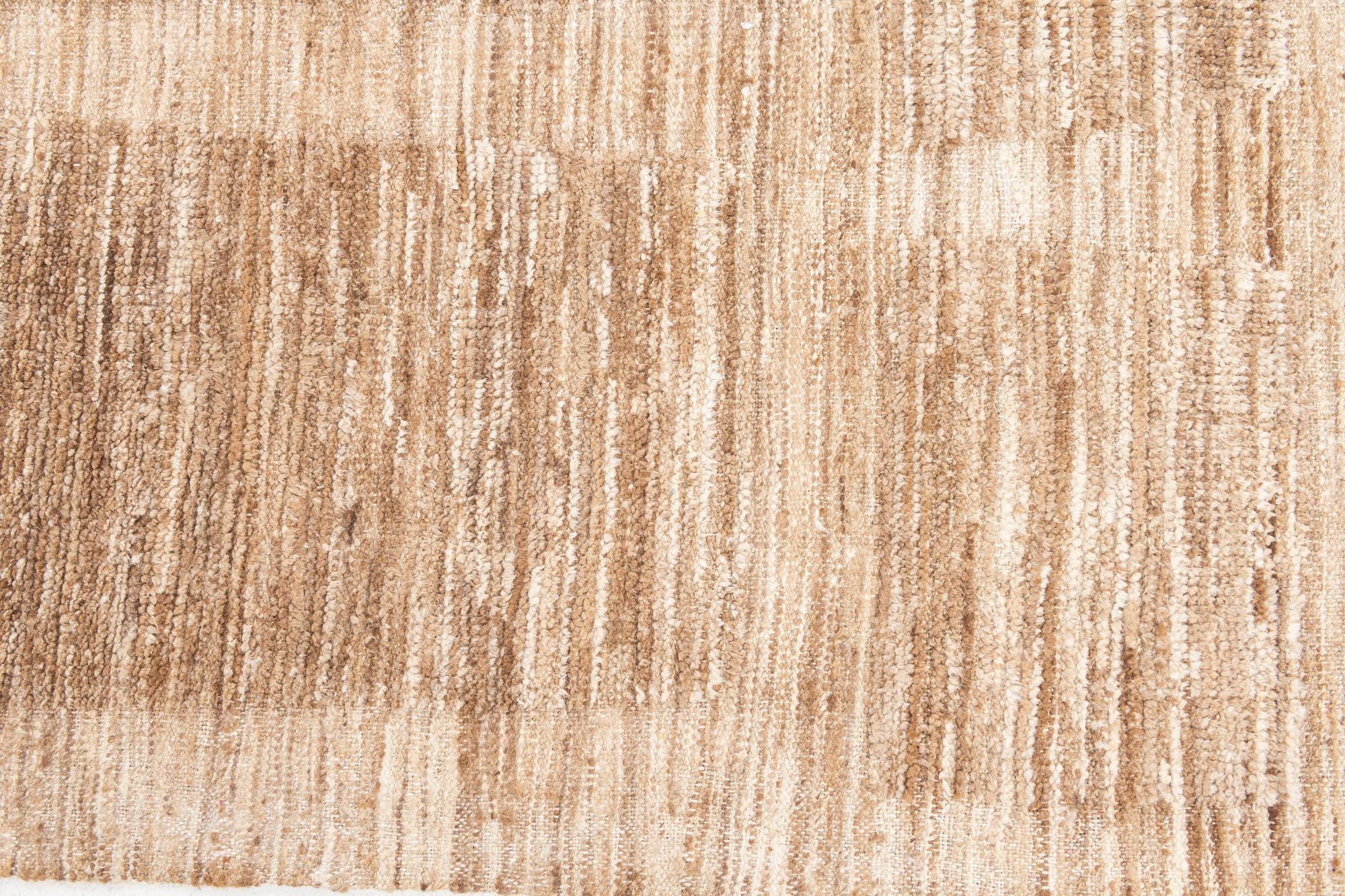 9' 7 x 12' 1 Hand Knotted Moroccan Wool Rug