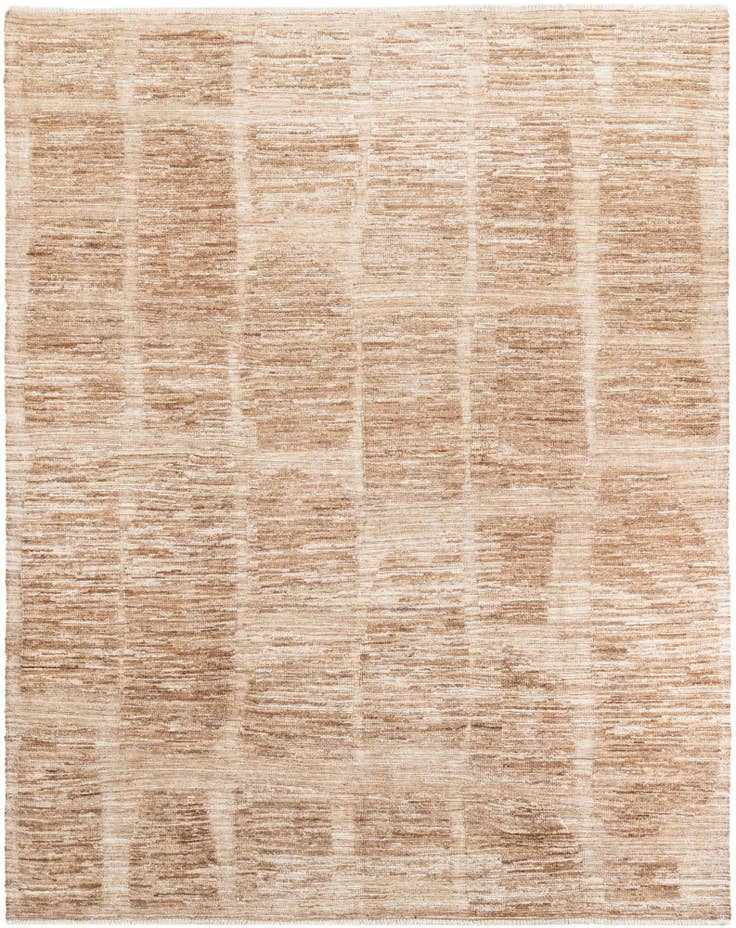 Detail image of 9' 7 x 12' 1 Hand Knotted Moroccan Wool Rug