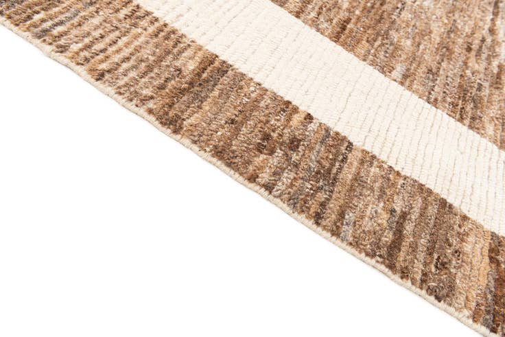 Detail image of 8' x 10' Hand Knotted Moroccan Wool Rug