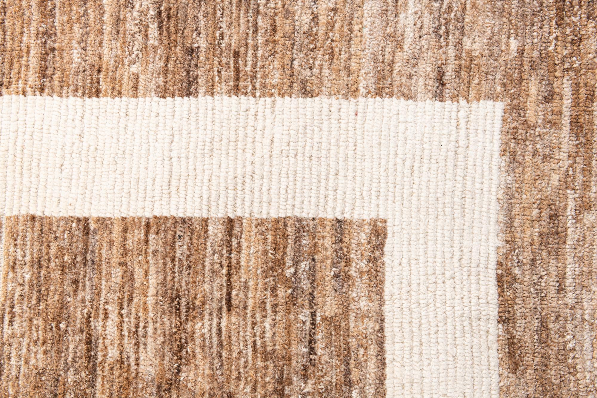 8' x 10' Hand Knotted Moroccan Wool Rug