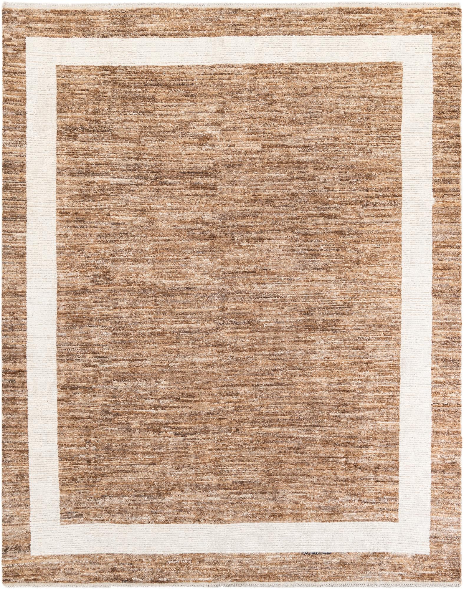 8' x 10' Hand Knotted Moroccan Wool Rug