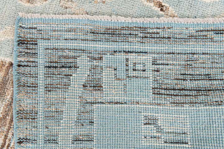 8' 7 x 12' 4 Hand Knotted Moroccan Wool Rug