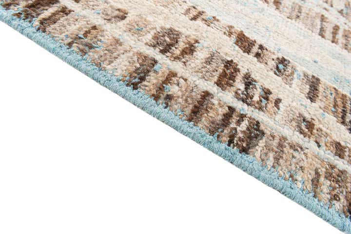 8' 7 x 12' 4 Hand Knotted Moroccan Wool Rug