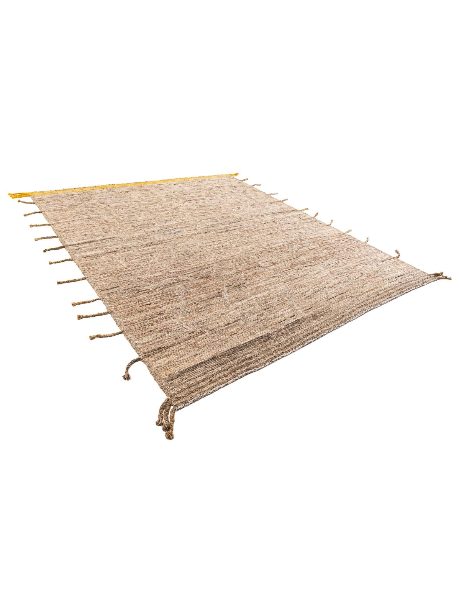8' 3 x 9' 10 Hand Knotted Moroccan Wool Rug