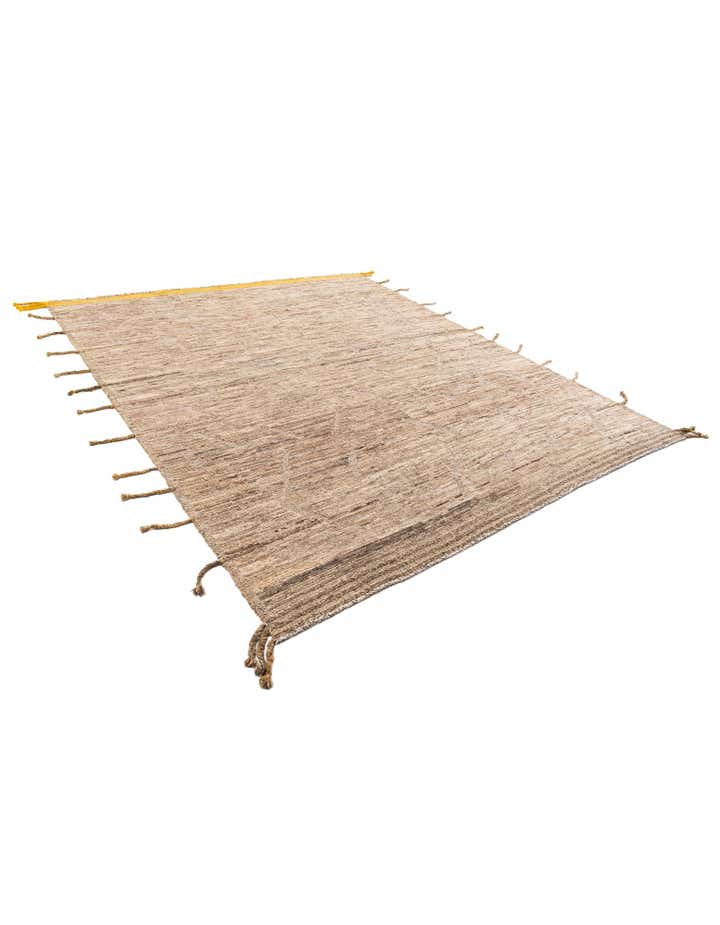 8' 3 x 9' 10 Hand Knotted Moroccan Wool Rug
