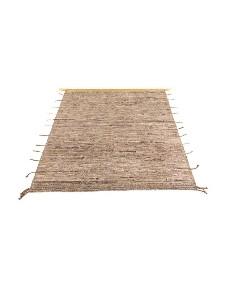 Detail image of 8' 3 x 9' 10 Hand Knotted Moroccan Wool Rug