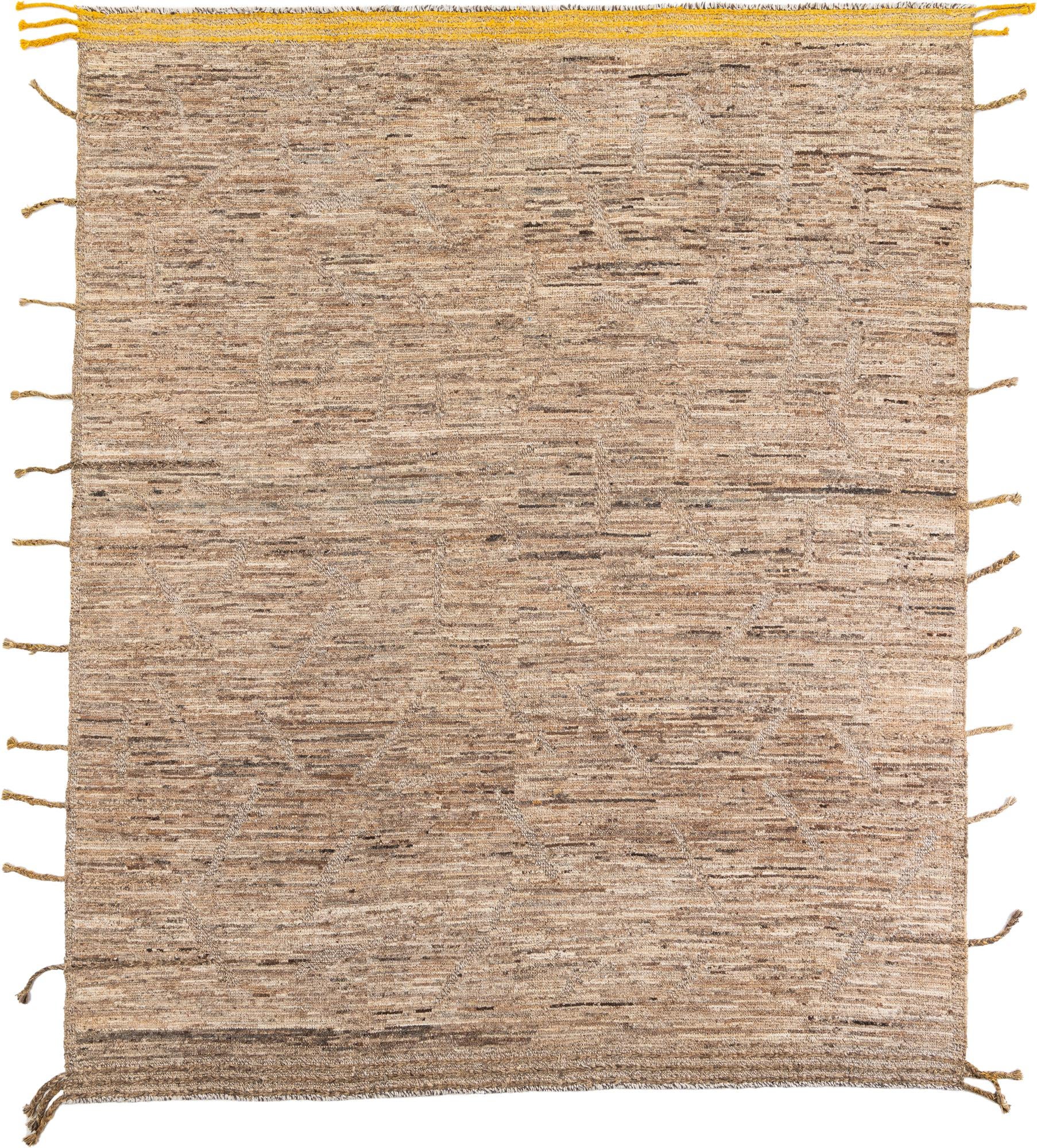 8' 3 x 9' 10 Hand Knotted Moroccan Wool Rug