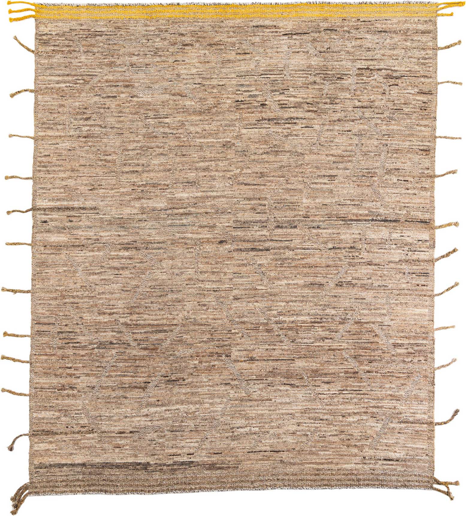 8' 3 x 9' 10 Hand Knotted Moroccan Wool Rug
