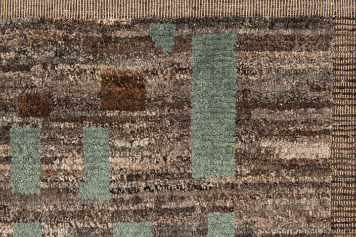 9' 3 x 12' 3 Hand Knotted Moroccan Wool Rug