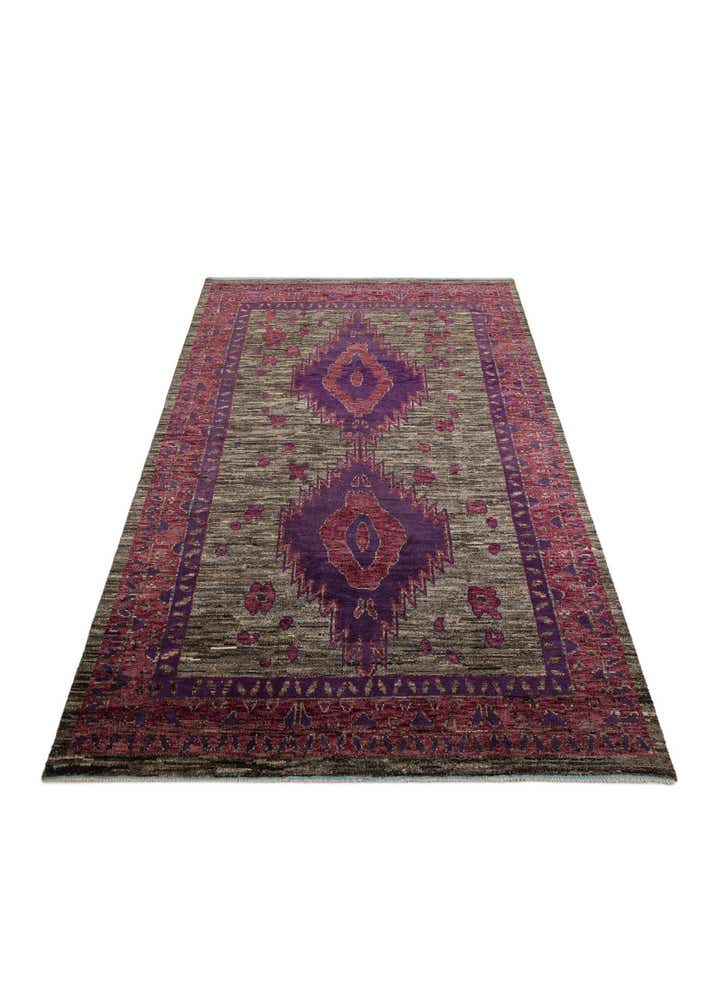 9' 5 x 14' 2 Hand Knotted Moroccan Wool Rug