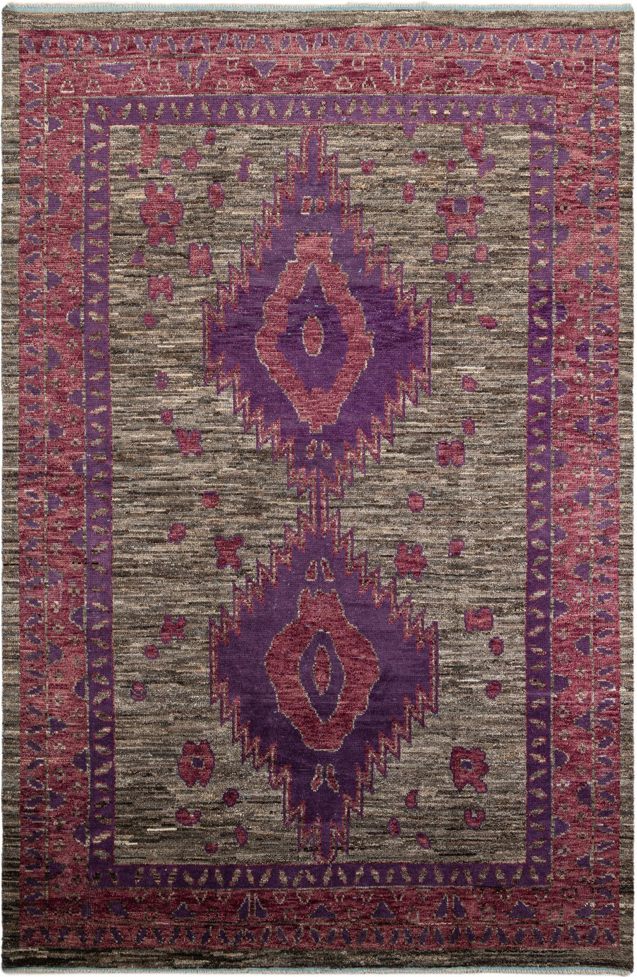 9' 5 x 14' 2 Hand Knotted Moroccan Wool Rug