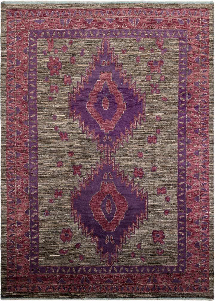 9' 5 x 14' 2 Hand Knotted Moroccan Wool Rug