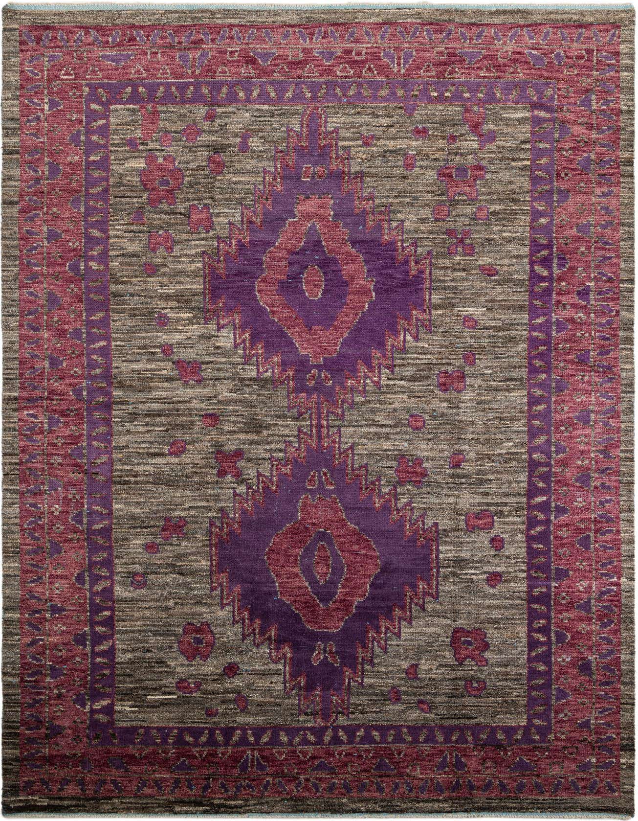 9' 5 x 14' 2 Hand Knotted Moroccan Wool Rug