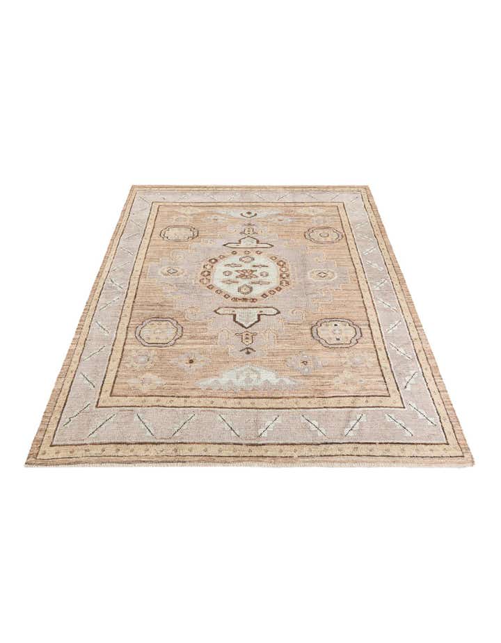8' 2 x 10' 3 Hand Knotted Moroccan Wool Rug