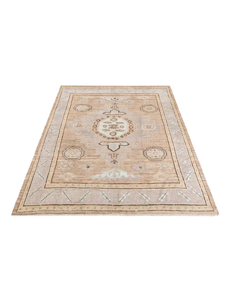 Detail image of 8' 2 x 10' 3 Hand Knotted Moroccan Wool Rug