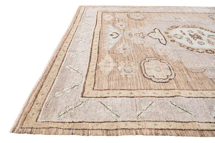 8' 2 x 10' 3 Hand Knotted Moroccan Wool Rug