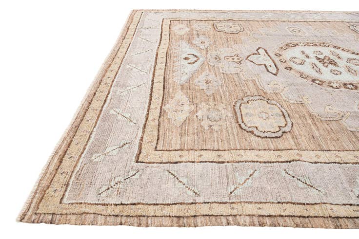 Detail image of 8' 2 x 10' 3 Hand Knotted Moroccan Wool Rug