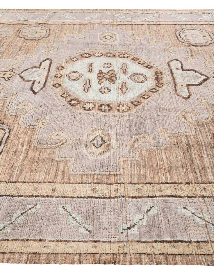Detail image of 8' 2 x 10' 3  Hand Knotted Moroccan Wool Rug
