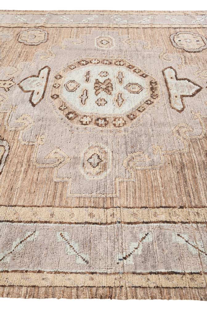 8' 2 x 10' 3 Hand Knotted Moroccan Wool Rug