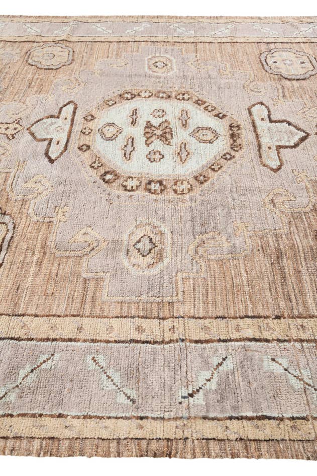 Detail image of 8' 2 x 10' 3 Hand Knotted Moroccan Wool Rug