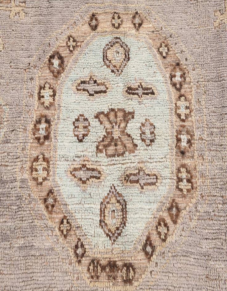 Detail image of 8' 2 x 10' 3  Hand Knotted Moroccan Wool Rug