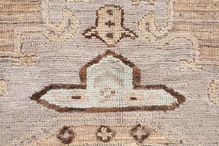 8' 2 x 10' 3 Hand Knotted Moroccan Wool Rug