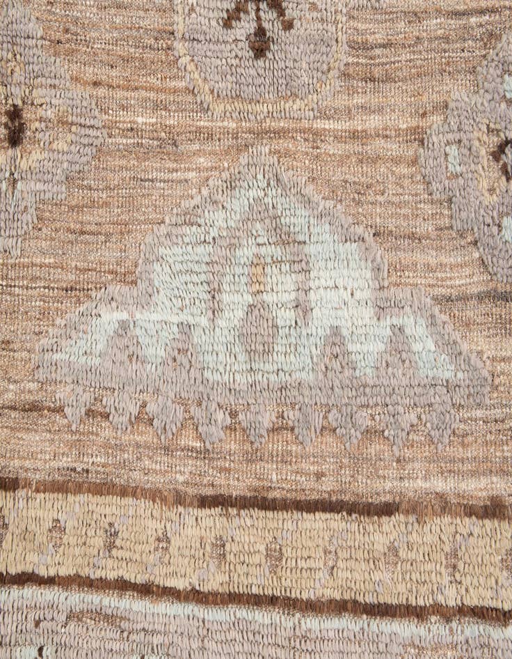 Detail image of 8' 2 x 10' 3  Hand Knotted Moroccan Wool Rug