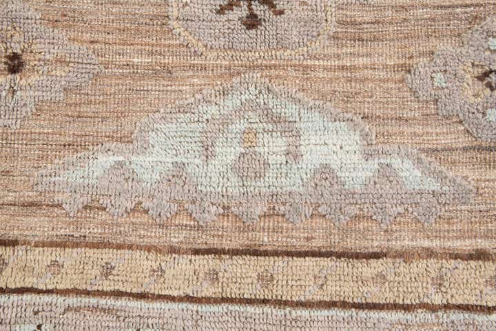 8' 2 x 10' 3 Hand Knotted Moroccan Wool Rug