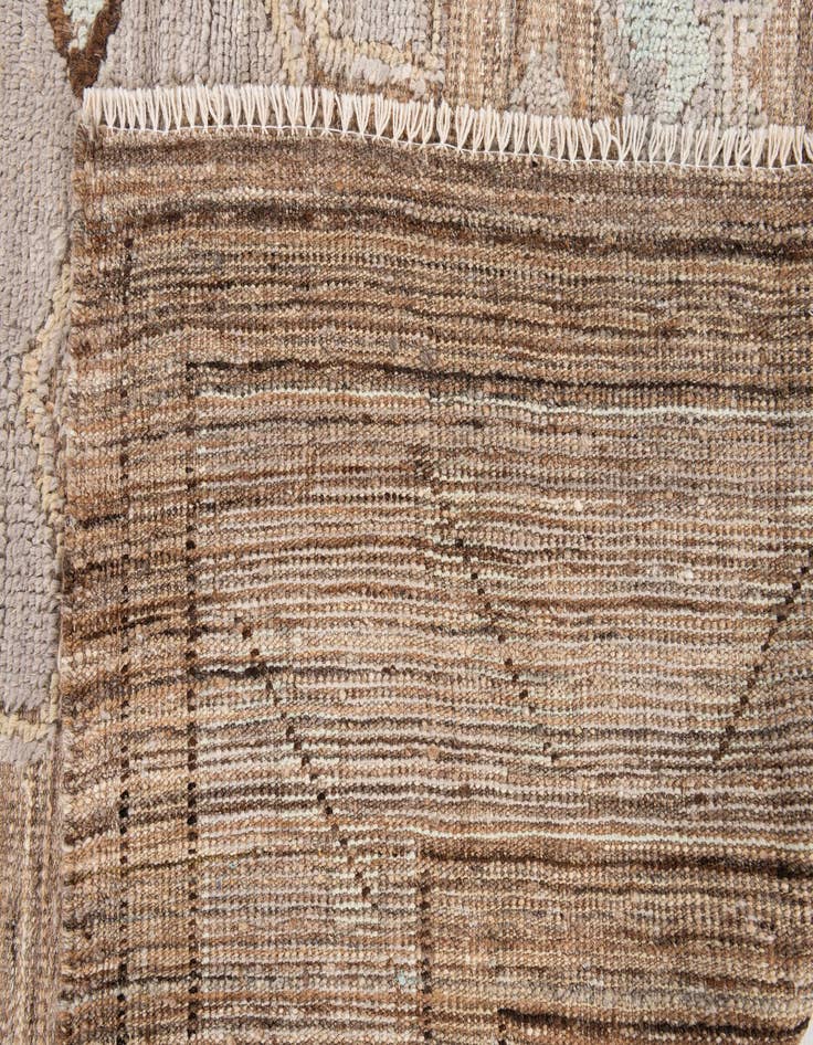 Detail image of 8' 2 x 10' 3  Hand Knotted Moroccan Wool Rug