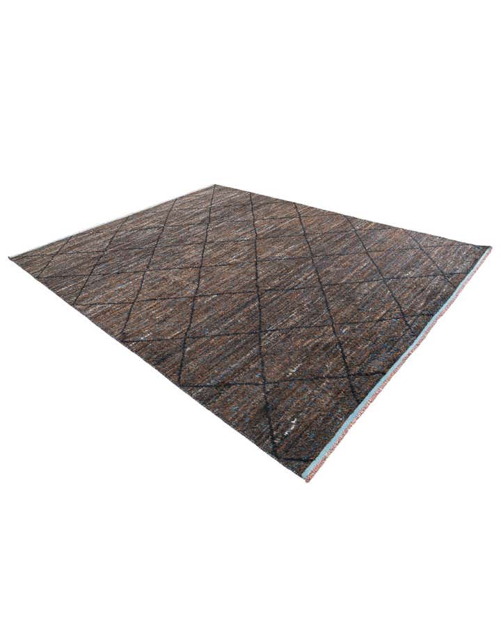 7' 10 x 10' 1 Hand Knotted Moroccan Wool Rug