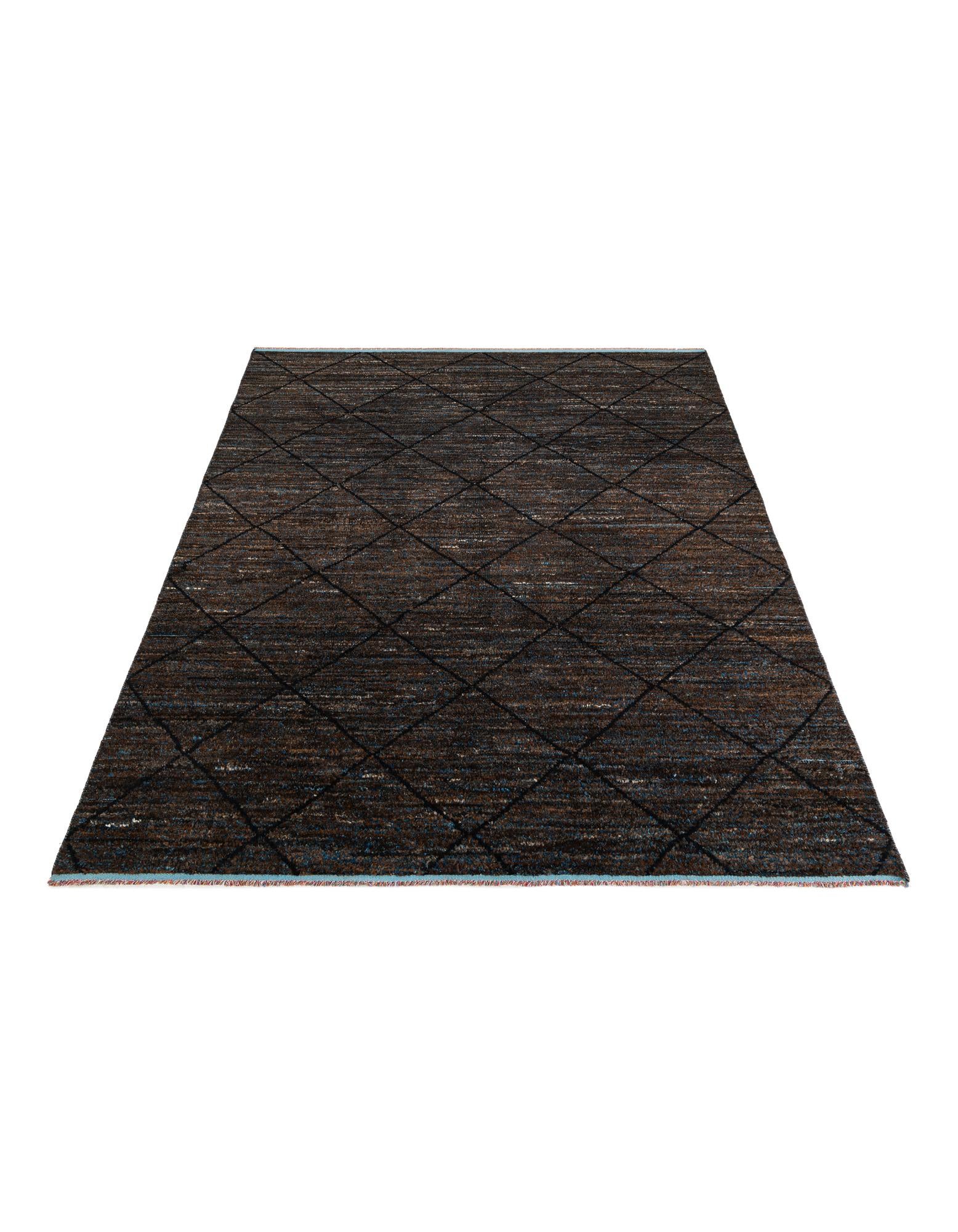 7' 10 x 10' 1 Hand Knotted Moroccan Wool Rug